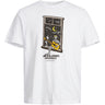 Jack & Jones Junior Bright White Afterlife T-Shirt