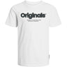 Jack & Jones Junior Bright White Lakewood Branding T-Shirt