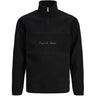 Jack & Jones Junior Black Hays Halfzip Fleece Jacket