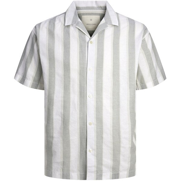 Jack & Jones Junior Lily Pad Summer Stripe Resort Shirt