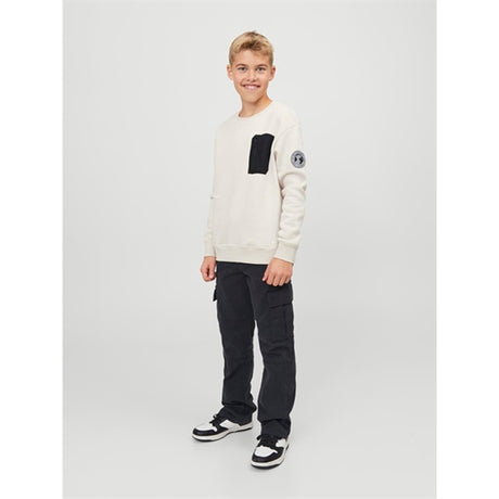 Jack & Jones Junior Black Kane Harlow Cargo Pants Noos 2