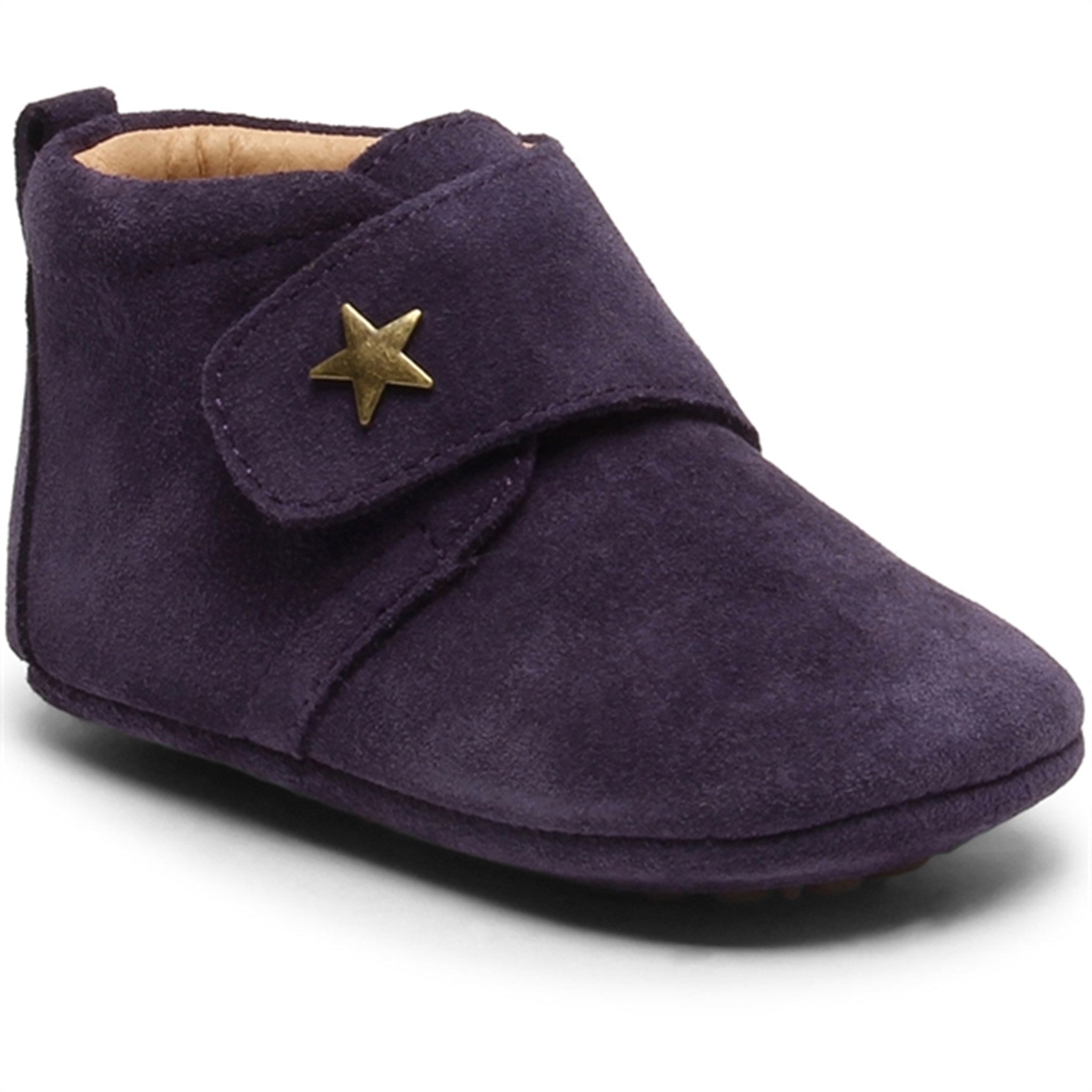 Bisgaard Indoor Shoes Baby Star Purple