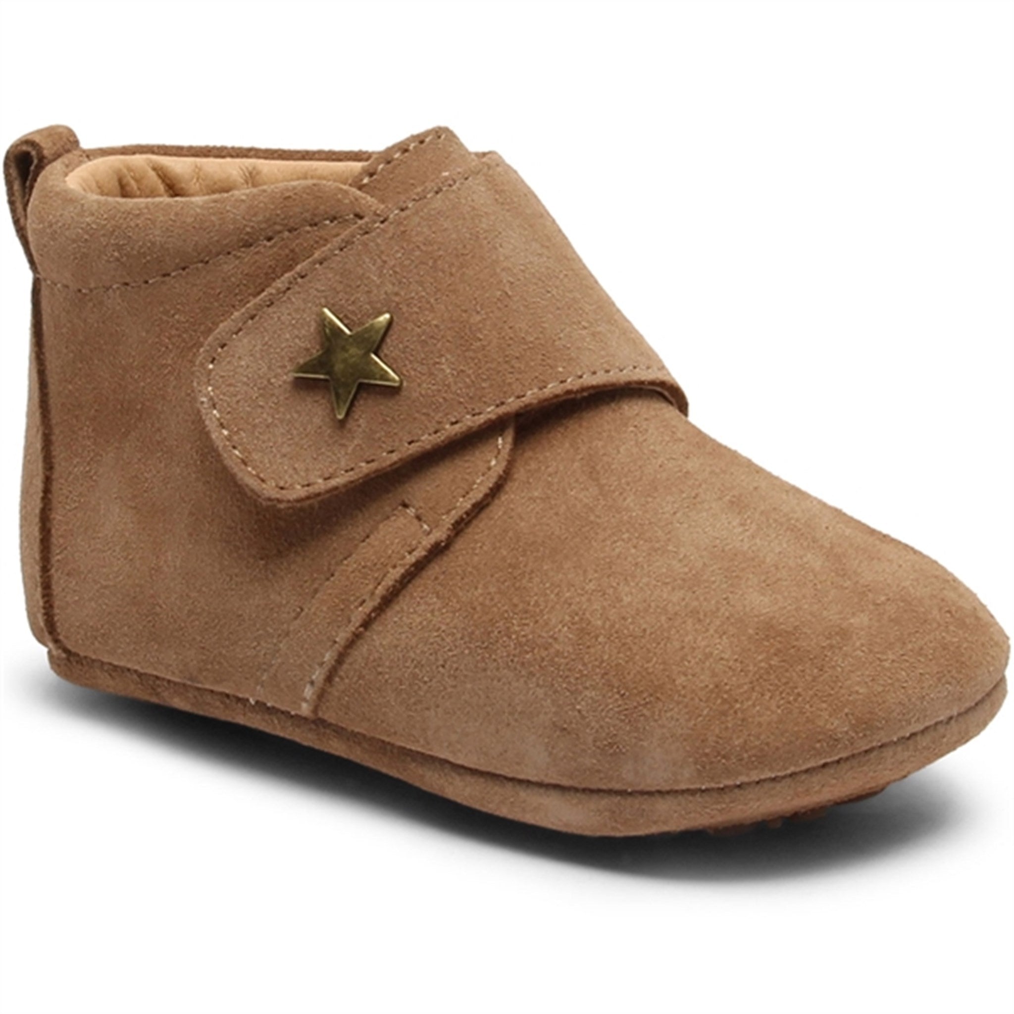 Bisgaard Indoor Shoes Baby Star Camel