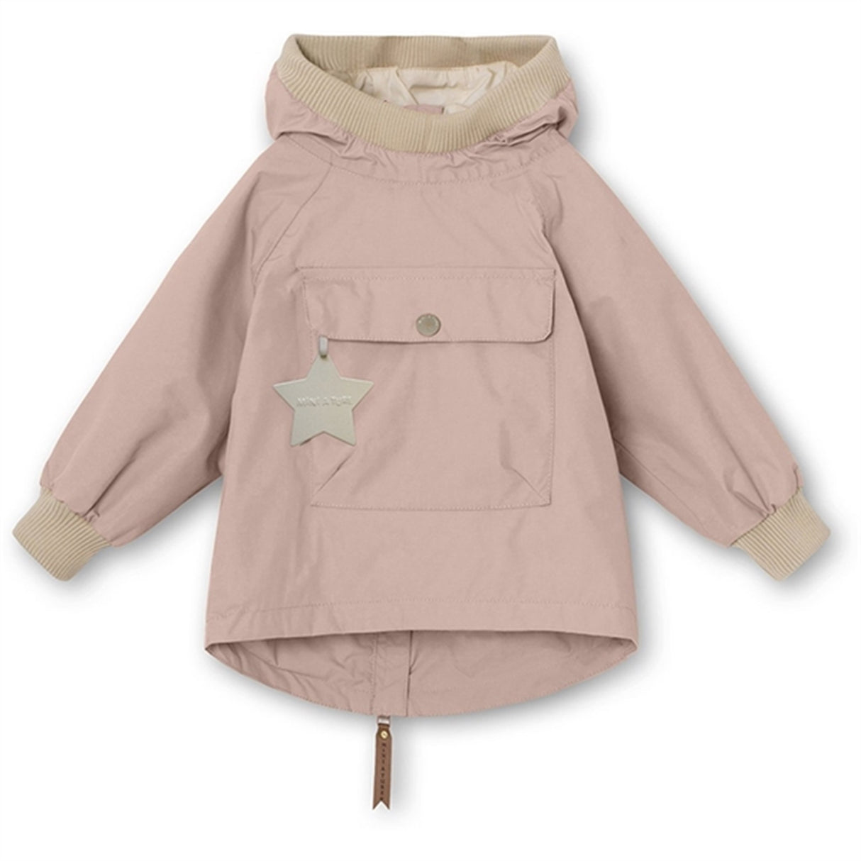 MINI A TURE Baby Vito Spring Anorak Rose Smoke