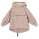 MINI A TURE Baby Vito Spring Anorak Rose Smoke