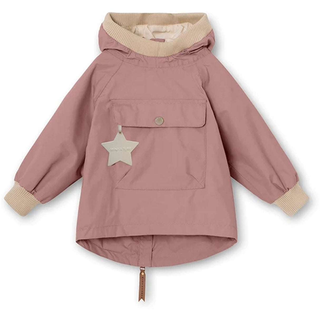 MINI A TURE Baby Vito Spring Anorak Brownie