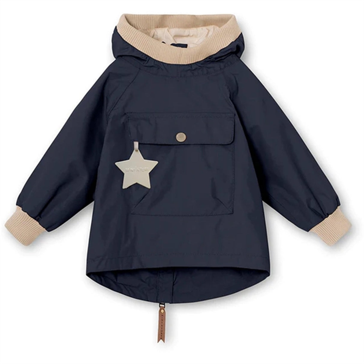 MINI A TURE Baby Vito Spring Anorak Brownie