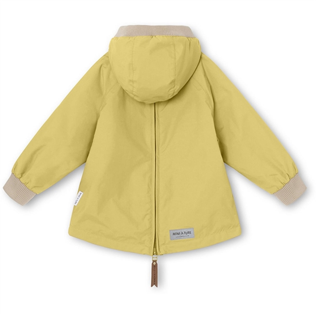 MINI A TURE Baby Vito Spring Anorak m/Fleece Lining Dusky Citron 3