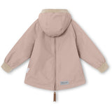 MINI A TURE Baby Vito Spring Anorak m/Fleece Lining Rose Smoke 3