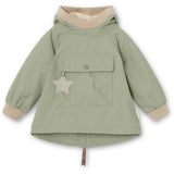 MINI A TURE Baby Vito Spring Anorak w/Fleece Lining Desert Sage