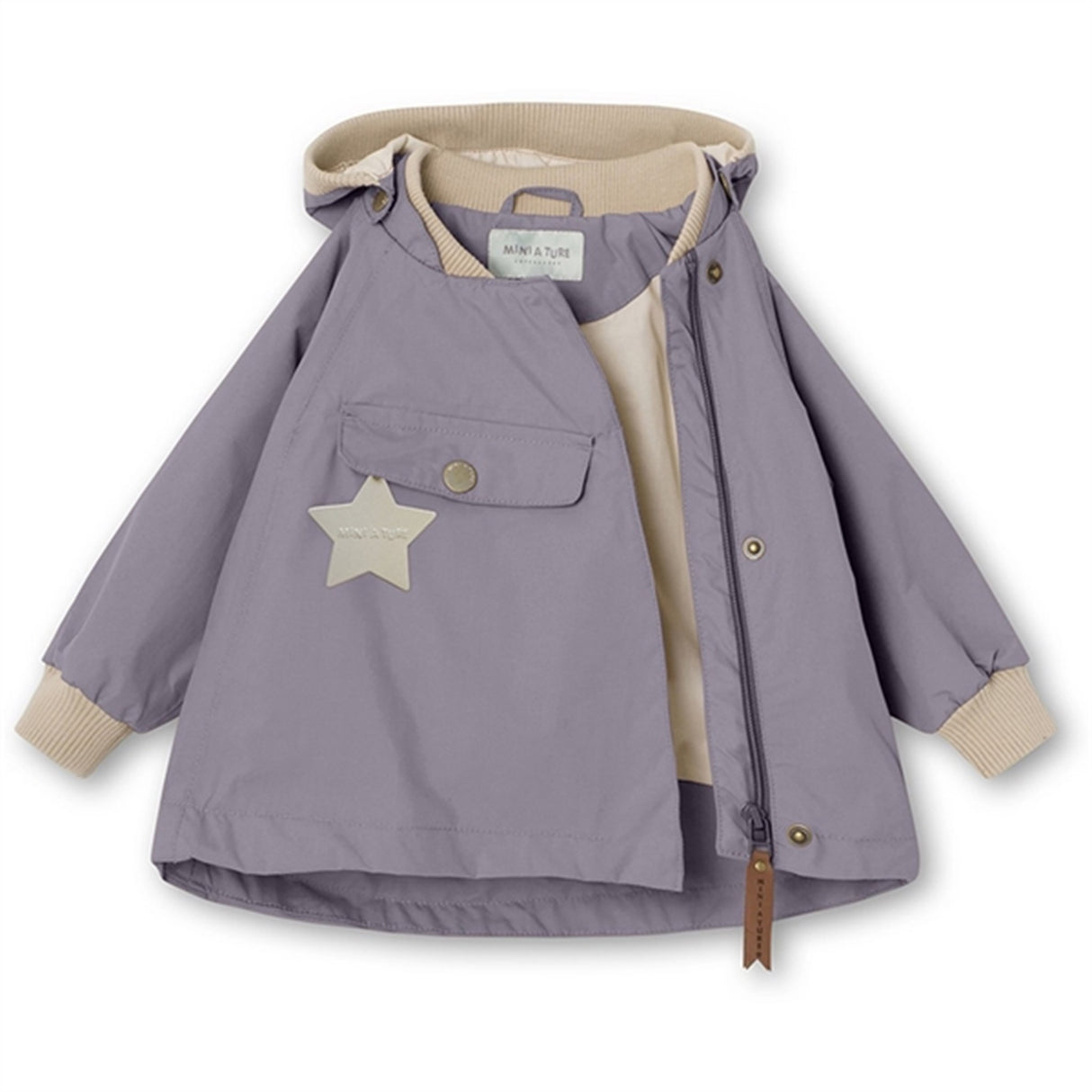 MINI A TURE Wai Spring Jacket Minimal Lilac 2