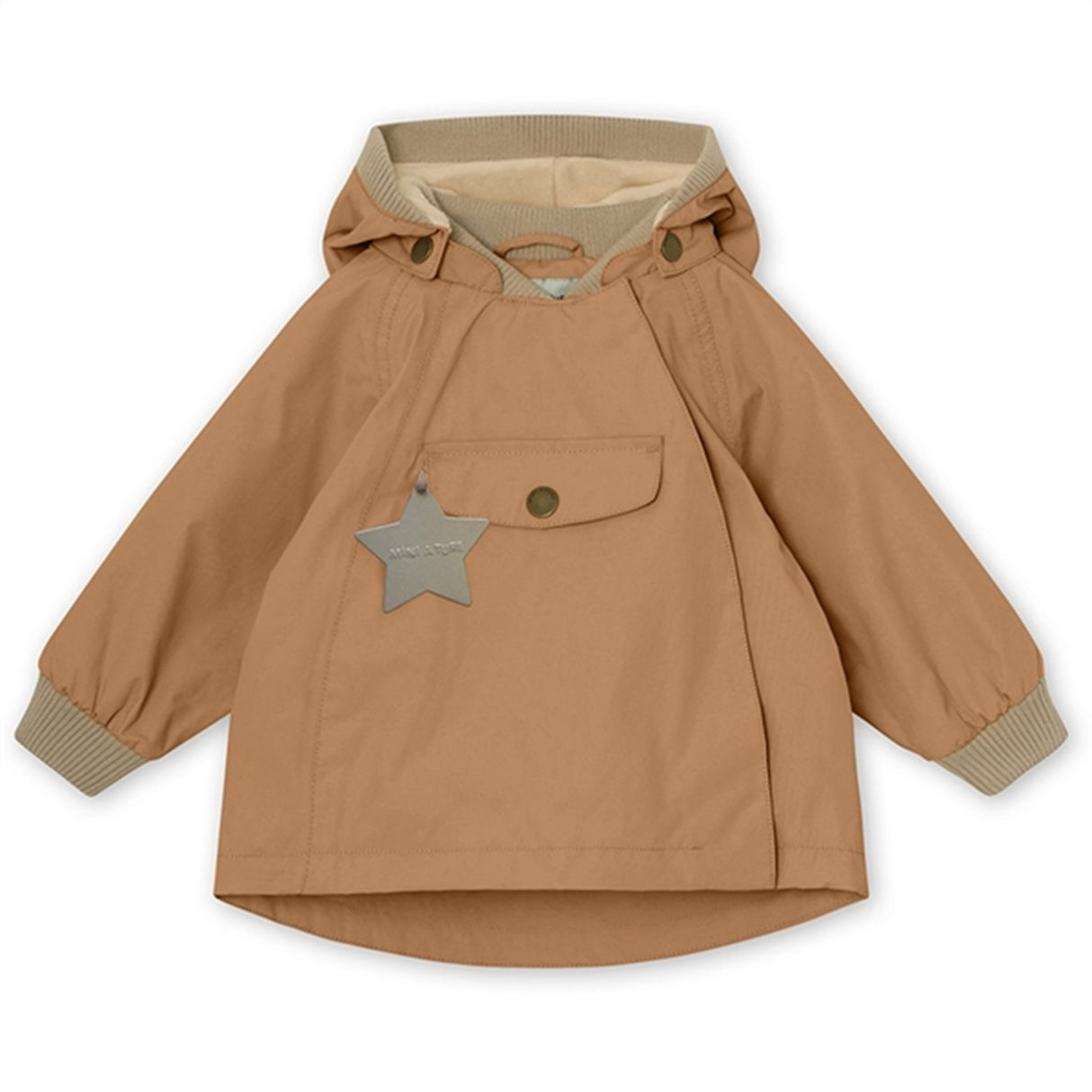 MINI A TURE Wai Spring Jacket w/Fleece Lining Sandstorm