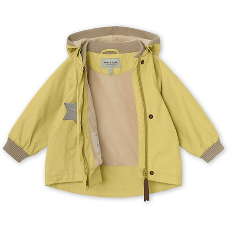 MINI A TURE Wai Spring Jacket w/Fleece Lining Dusky Citron 2