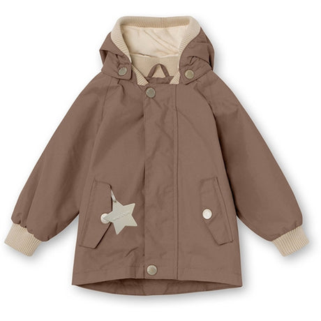 MINI A TURE Wally Spring Jacket w/Fleece Lining Brownie