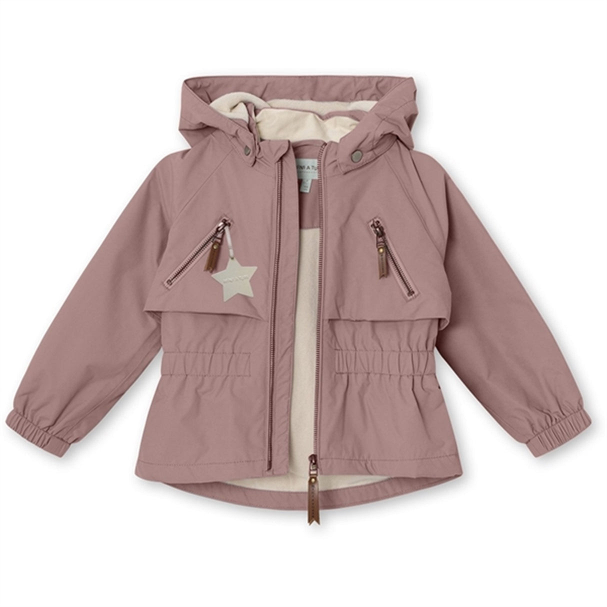 MINI A TURE Algea Spring Jacket w/Fleece Lining Pale Woodrose 2