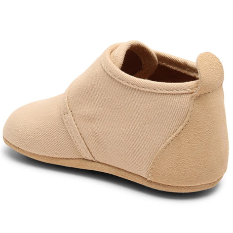 Bisgaard Baby Cotton Home Shoe Creme