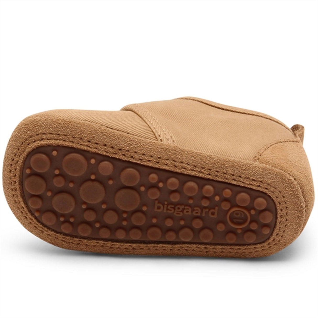 Bisgaard Baby Cotton Home Shoe Camel