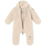 MINI A TURE Adel Teddy Fleece Jumpsuit Sand Dollar 3