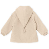 MINI A TURE Liff Teddy Fleece Jacket Sand Dollar 2