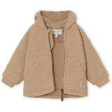 MINI A TURE Liff Teddy Fleece Jacket Savannah Tan 3