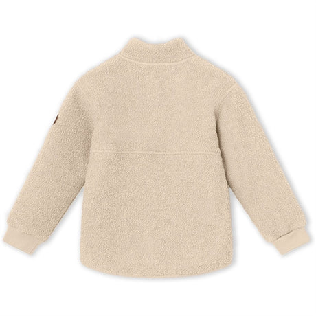 MINI A TURE Saleh Teddy Fleece Jacket Sand Dollar 2