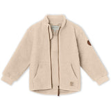 MINI A TURE Saleh Teddy Fleece Jacket Sand Dollar 3