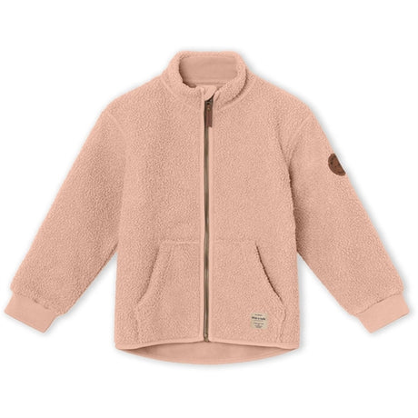 MINI A TURE Saleh Teddy Fleece Jacket Rose Dust