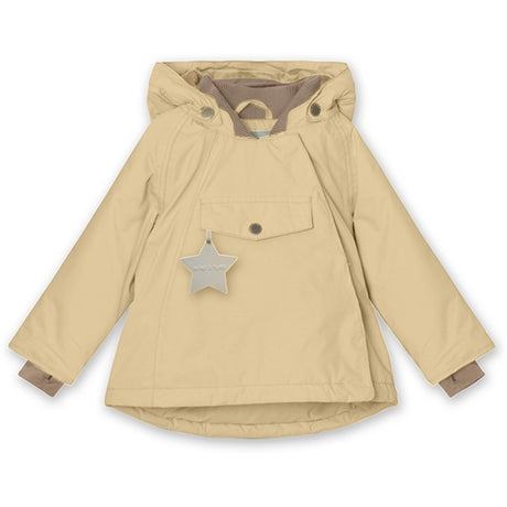 MINI A TURE Wang Fleece Winter Jacket Semolina Sand