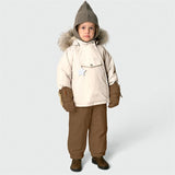 MINI A TURE Wang Fleece Fur Winter Jacket Angora Cream 6