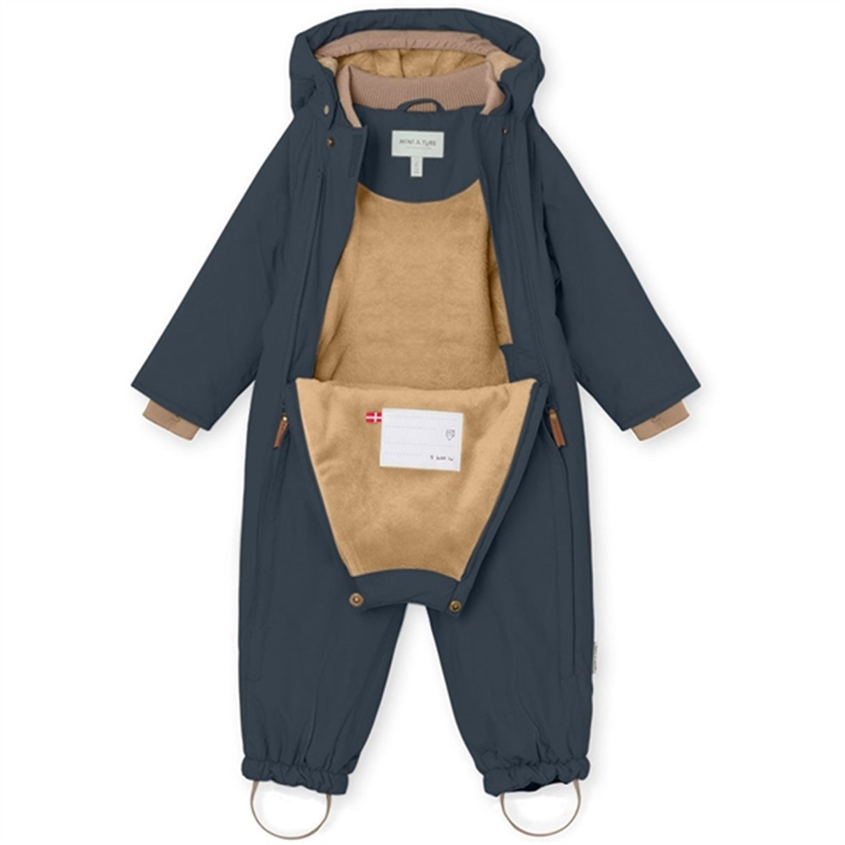 MINI A TURE Wisti Fleece Snow Suit Blue Nights 3