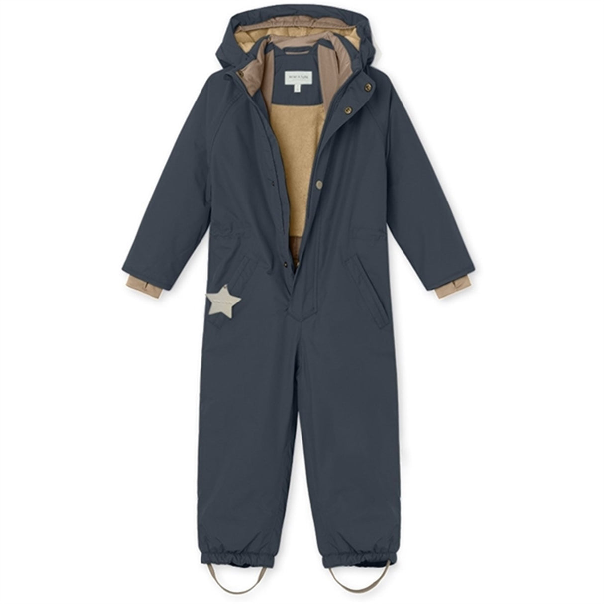 MINI A TURE Wanni Fleece Snow Suit Blue Nights 3