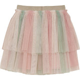 Minymo Peach Beige Skirt w. Glitter 3