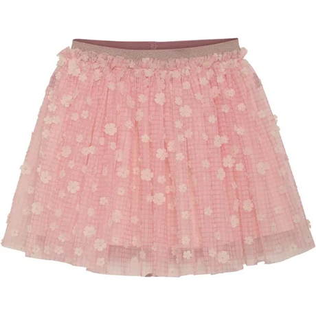 Minymo Pink Dogwood Skirt AOP