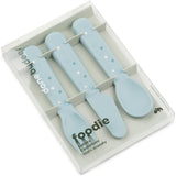 Done by Deer Foodie Cutlery Set Happy Dots Blue