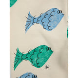 Bobo Choses White Multicolor Fish All Over Leggings 3