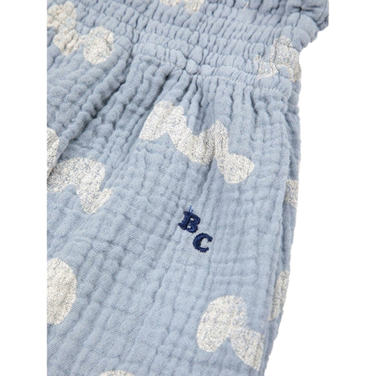 Bobo Choses Light Blue Waves All Over Pants 2