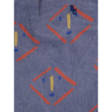 Bobo Choses Masks All Over Chino Pants Prussian Blue 3