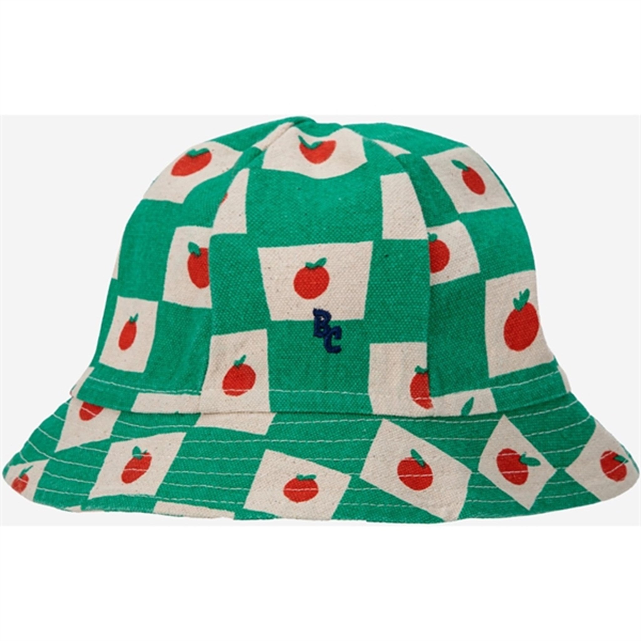 Bobo Choses Baby Tomato All Over Hat Offwhite