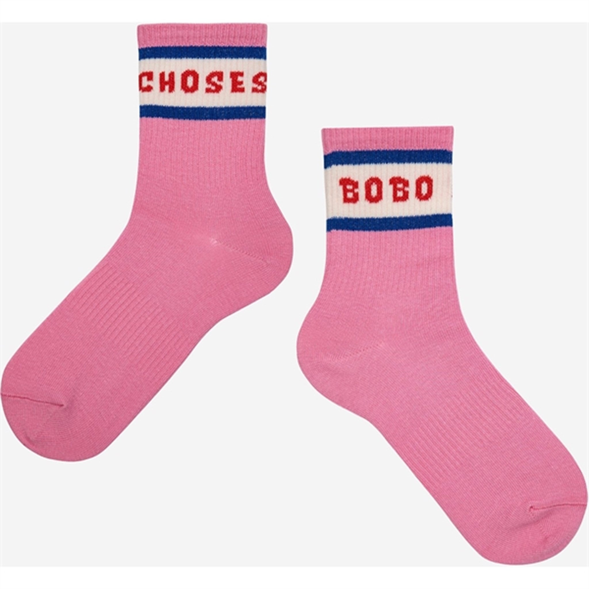 Bobo Choses Bobo Choses Short Socks Fuchsia