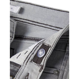 Name it Medium Grey Denim Silas Slim Denim Shorts Noos