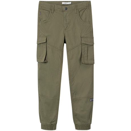 Name it Deep Lichen Green Ryan Cargo Twill Pants Noos