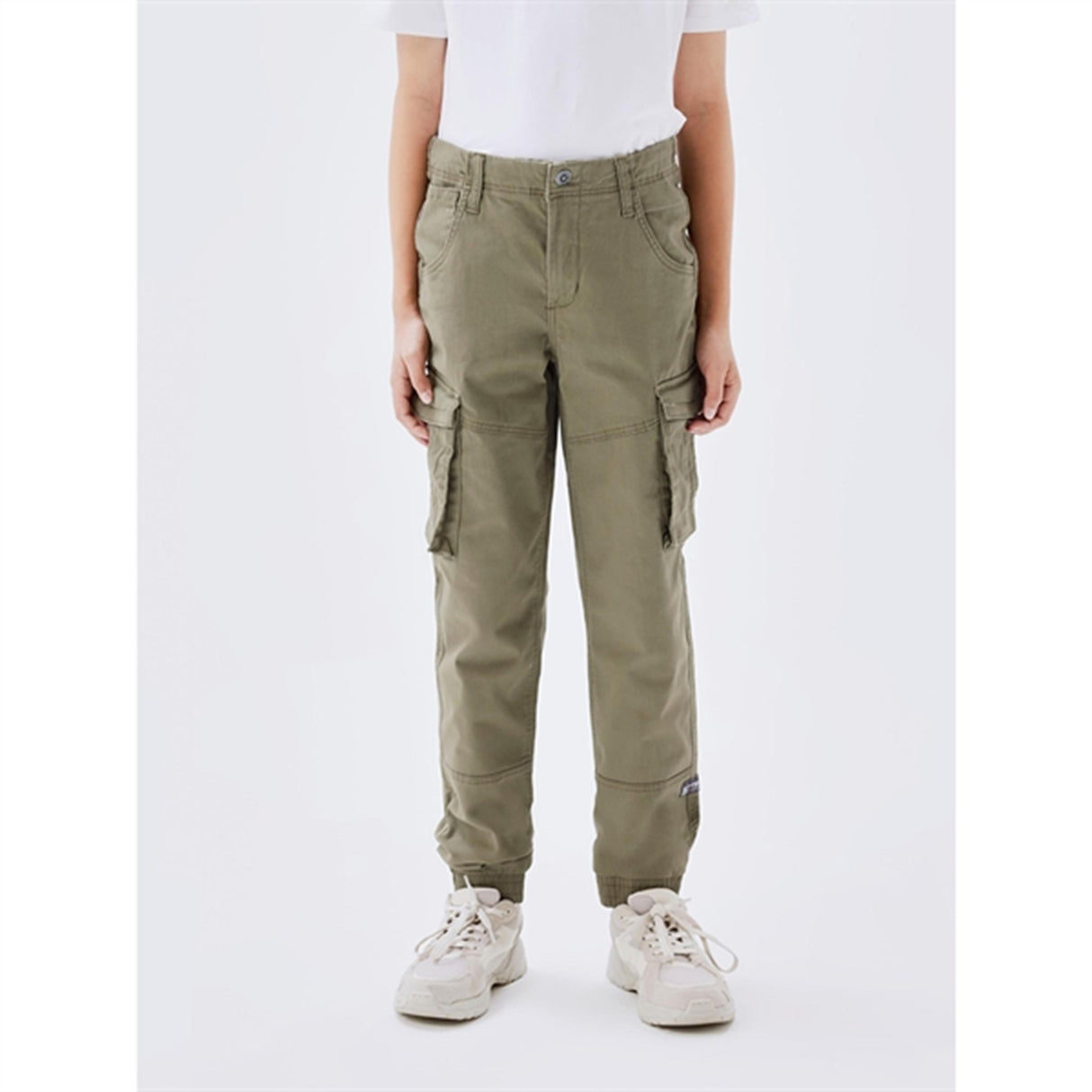 Name it Deep Lichen Green Ryan Cargo Twill Pants Noos 2