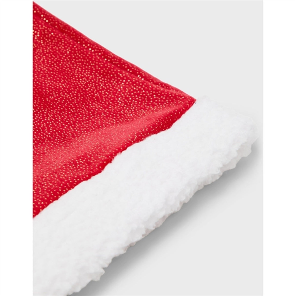 Name it Jester Red Ristmas Santa Hat Glitter