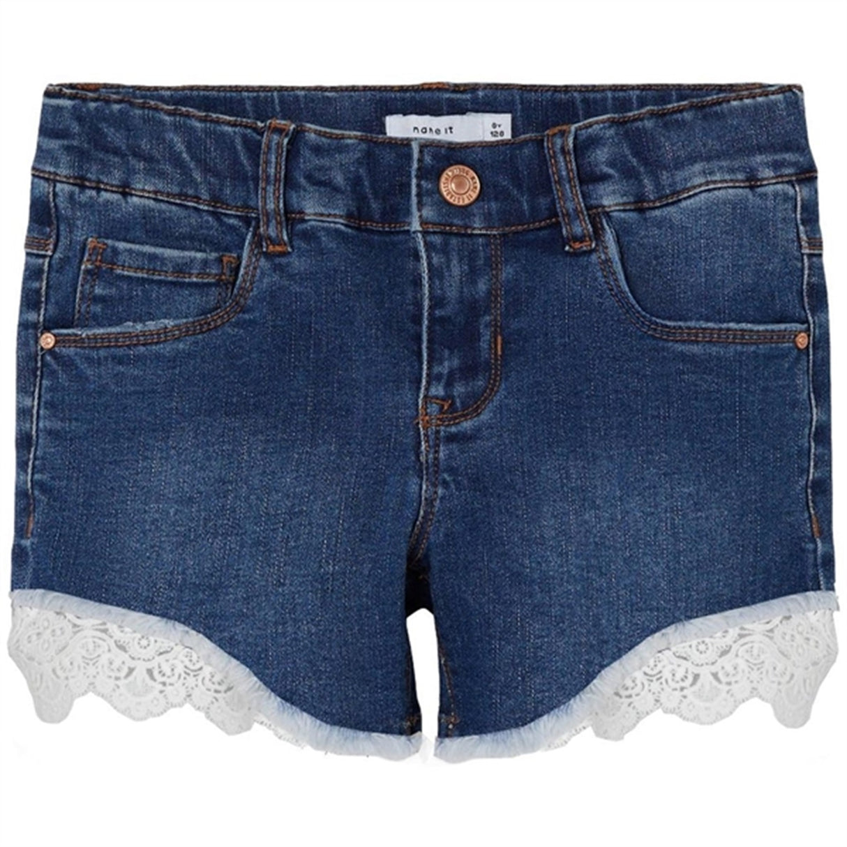 Name it Dark Blue Denim Salli Slim Denim Shorts Noos