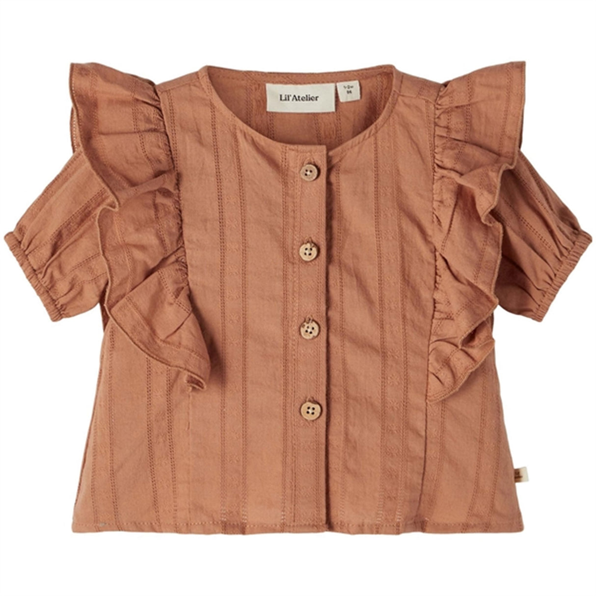 Lil' Atelier Mocha Mousse Hunja Shirt