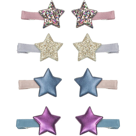 Mimi & Lula 8 Hair Clips Mini Star Ziggy