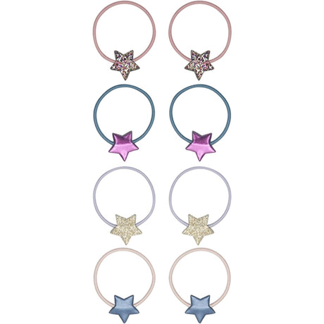 Mimi & Lula 8 Hair Ties Mini Star Ziggy