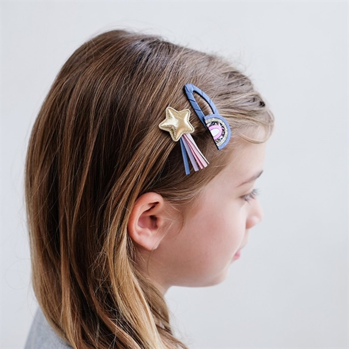 Mimi Lula Hair Clips Mini Over The Rainbow Ziggy – Luksusbaby COM