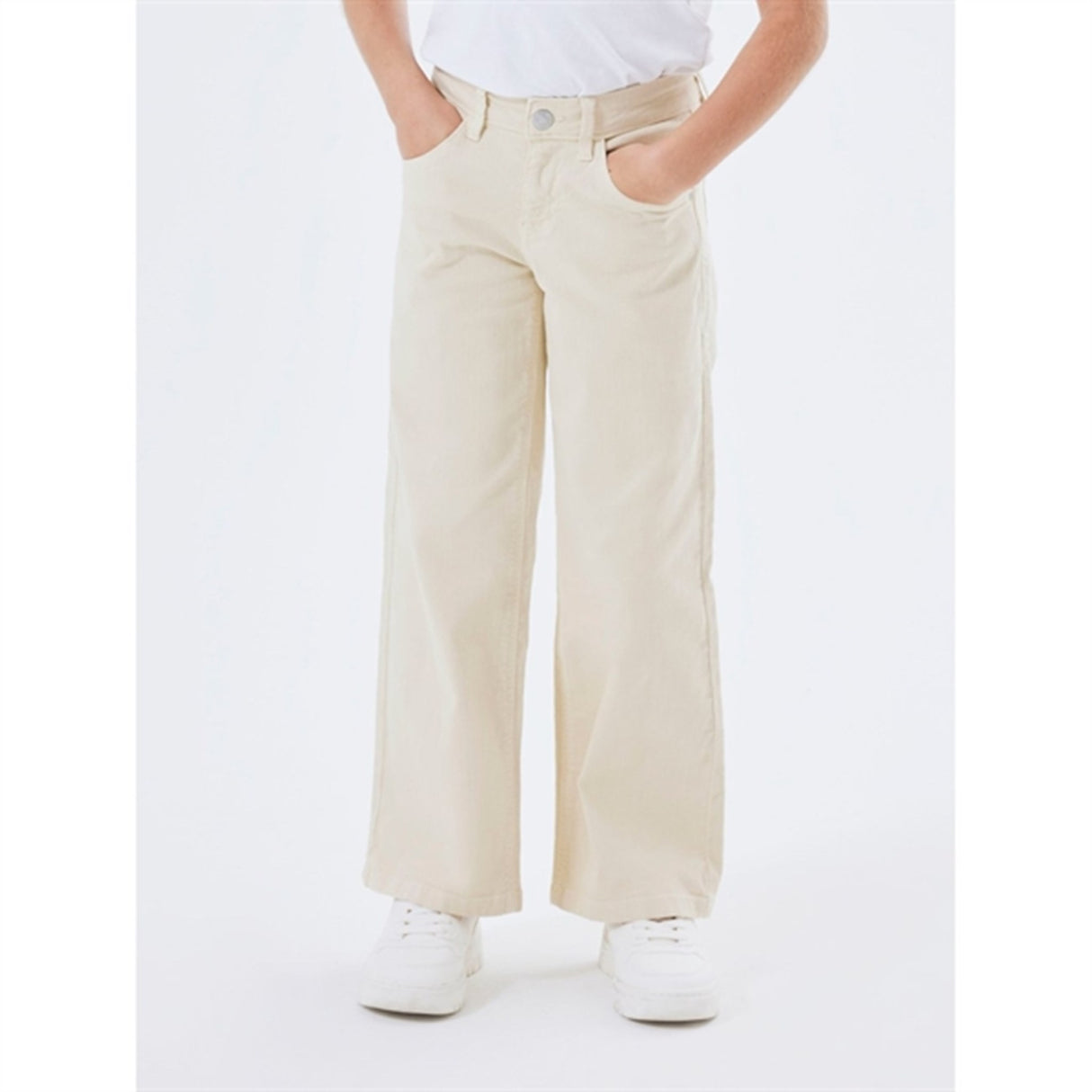 Name it Turtledove Rose Wide Twill Pants Noos 2