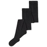 Name it Black Rib Tights 2-pack Noos